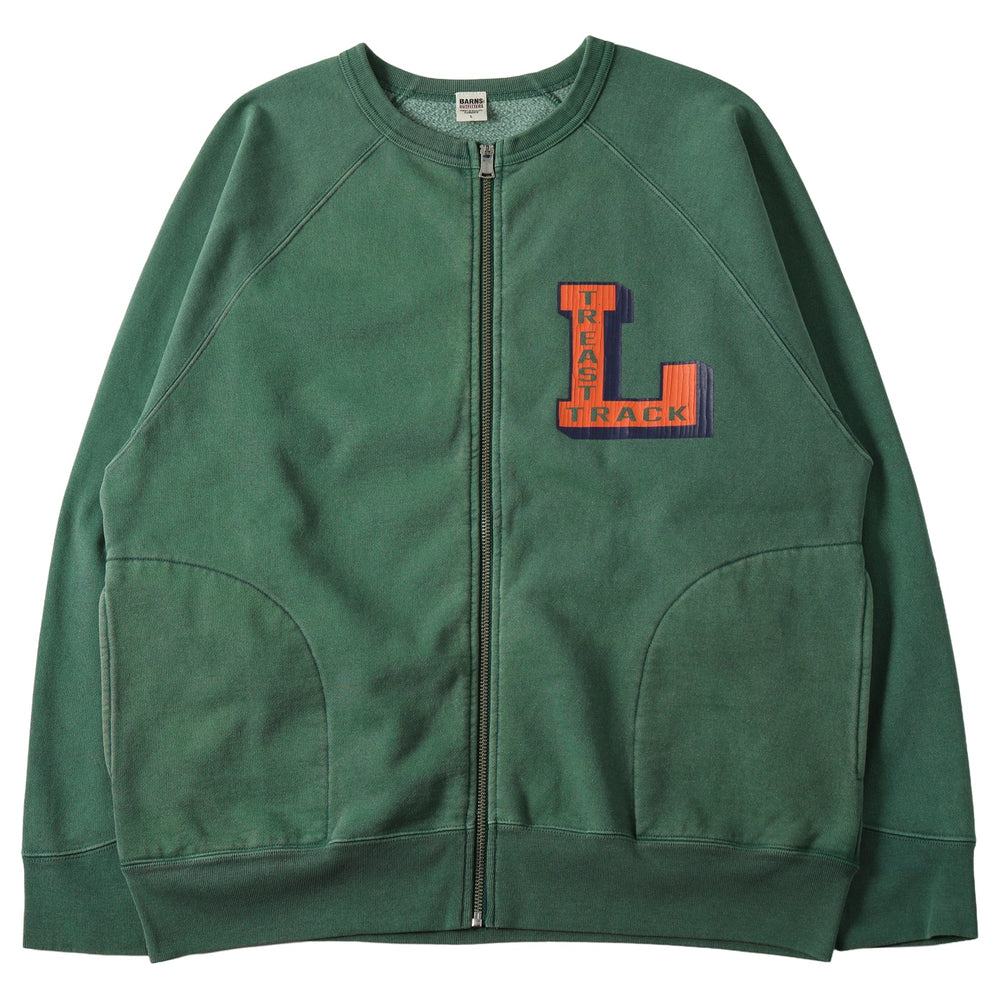 
                  
                    Load image into gallery viewer 【Pigment Dye】Athletic Zip Up Print Cardigan【T.R.EAST TRACK】BR-25468
                  
                