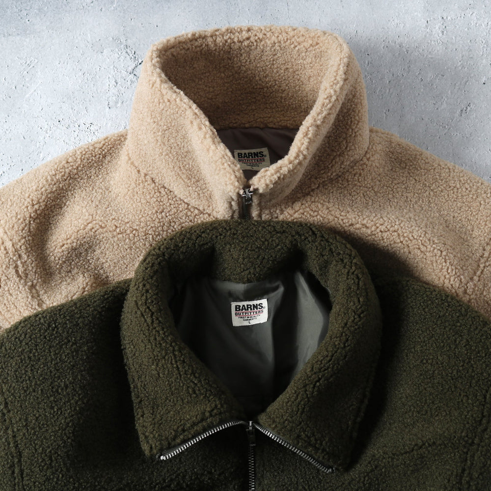 
                  
                    Load image into gallery viewer Zip Up Boa Jacket BR-25450
                  
                