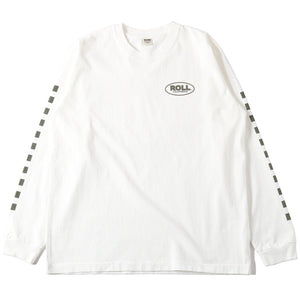 
                  
                    Load image into gallery viewer 【Pigment Dye】16/- HOT-SHOT Print L/S T-shirt 【Checker Flag】BR-25121
                  
                