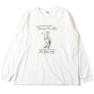 
                  
                    Load image into gallery viewer 【Pigment Dye】16/- HOT-SHOT L/S T-shirt【Fisherman&amp;#39;s Uncle】 BR-25124
                  
                