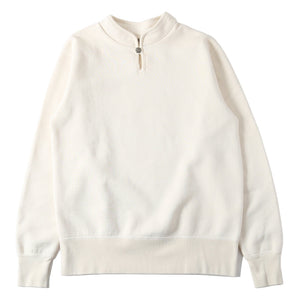 
                  
                    Load image into gallery viewer 30/7 COZUN High Neck Concho Sweatshirt【Button Works】BR-3022BW
                  
                