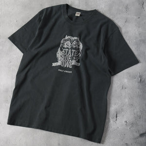 
                  
                    Load image into gallery viewer 【Pigment Dye】Summer S/S Print T-shirt【OWL】BR-24305
                  
                