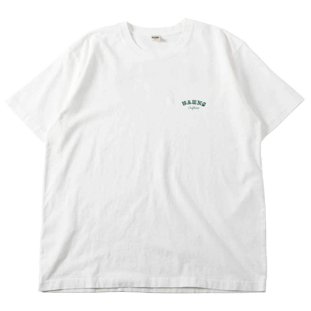 
                  
                    Load image into gallery viewer 【Pigment Dye】Summer S/S Print T-shirt【BARNS Logo】BR-24310
                  
                