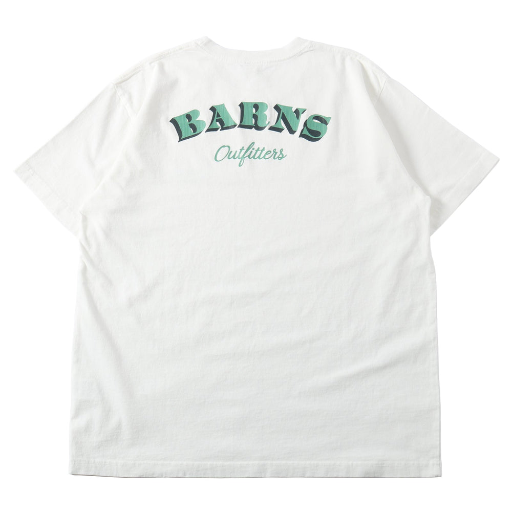 
                  
                    Load image into gallery viewer 【Pigment Dye】Summer S/S Print T-shirt【BARNS Logo】BR-24310
                  
                