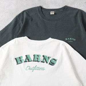 
                  
                    Load image into gallery viewer 【Pigment Dye】Summer S/S Print T-shirt【BARNS Logo】BR-24310
                  
                