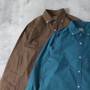 
                  
                    Load image into gallery viewer 【24AW Seasonal Color】 Wide Spread Collar Oxford B.D Shirt BR-4965N
                  
                