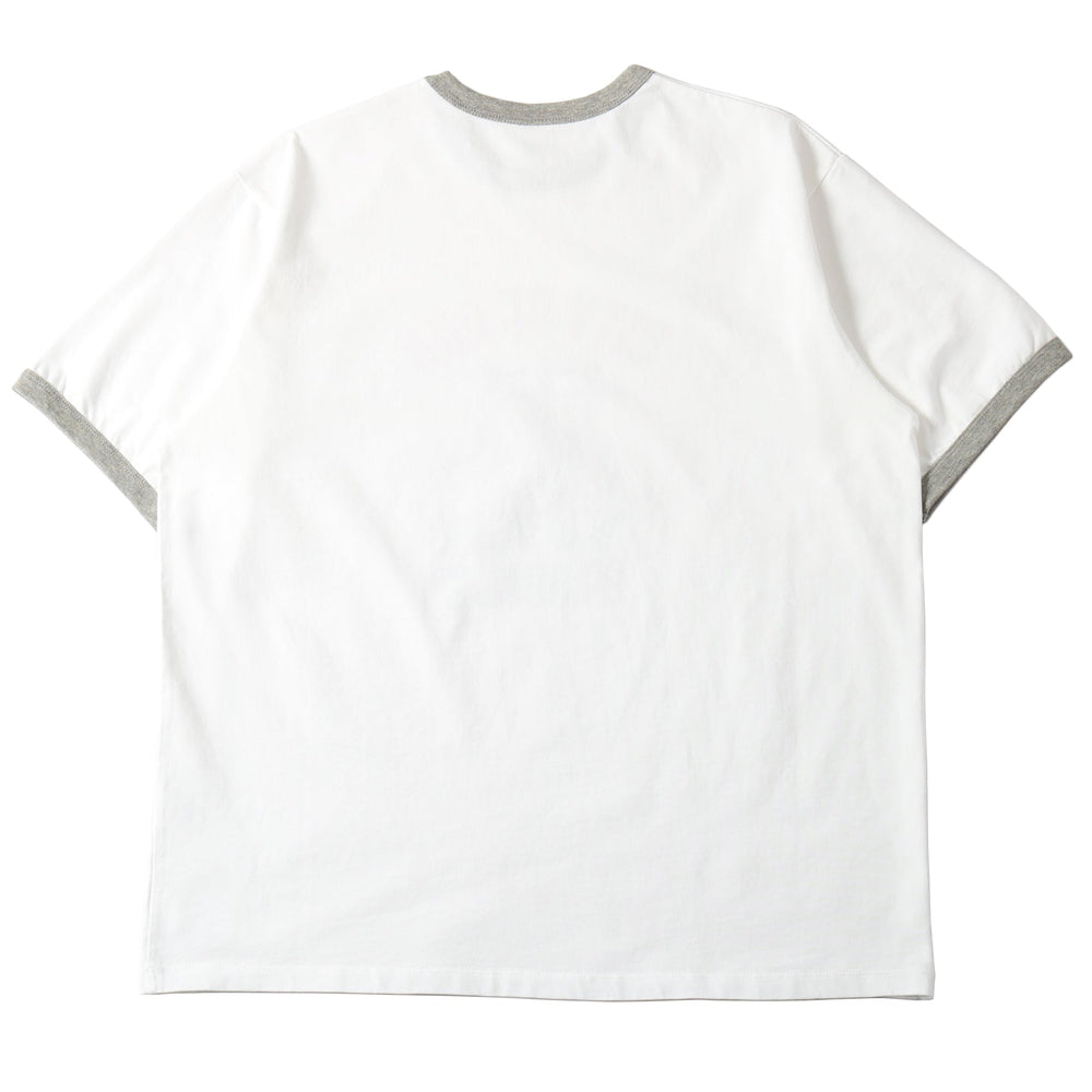 
                  
                    Load image into gallery viewer Ringer Print S/S T-shirt 【GRAPEFRUITE】BR-25169
                  
                