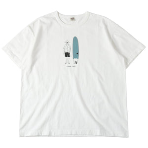 
                  
                    Load image into gallery viewer 【Pigment Dye】Heavy Weight S/S Print T-shirt【Long Trip】BR-24304
                  
                