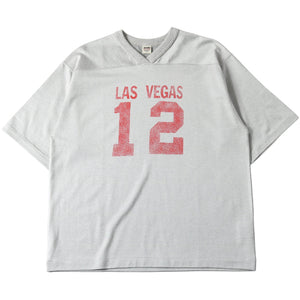 
                  
                    Load image into gallery viewer Cotton Rayon Football S/S Print T-shirt 【Numbering】BR-25144
                  
                