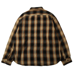 
                  
                    Load image into gallery viewer Heavy Ombre Flannel Shirt BR-24328
                  
                