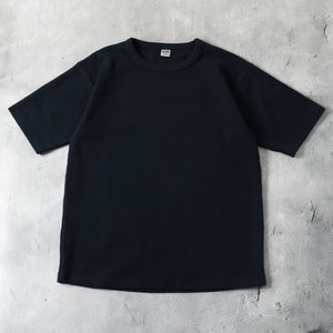 
                  
                    Load image into gallery viewer 【Addition of standard color】Stretch spun milled fabric Short sleeve T-shirt BR-8314
                  
                