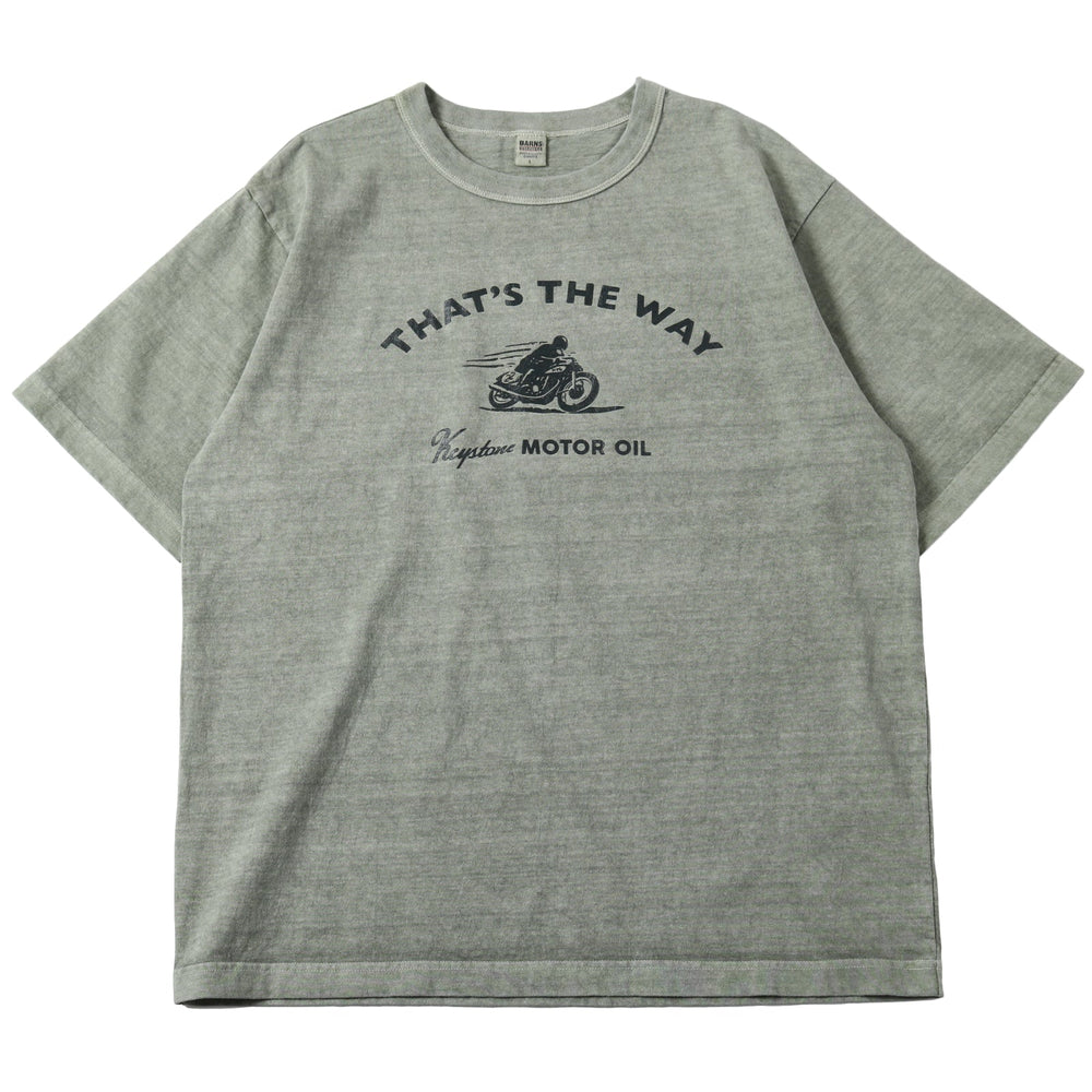 
                  
                    Load image into gallery viewer 【Pigment Dye】End Of Summer S/S Print T-shirt【That&amp;#39;s This Way】BR-24490
                  
                