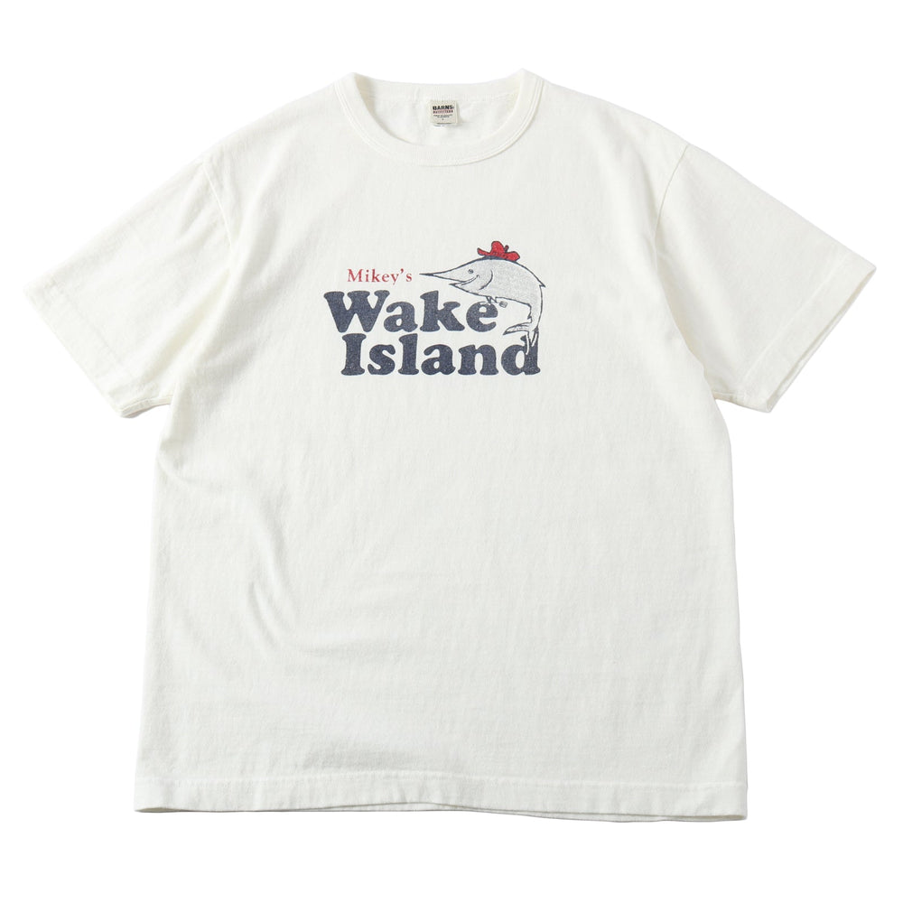 
                  
                    Load image into gallery viewer &amp;quot;TSURIAMI&amp;quot; S/S Print T-shirt 【Wake Island】 BR-24171
                  
                