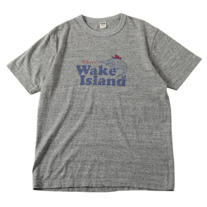 
                  
                    Load image into gallery viewer &amp;quot;TSURIAMI&amp;quot; S/S Print T-shirt 【Wake Island】 BR-24171
                  
                
