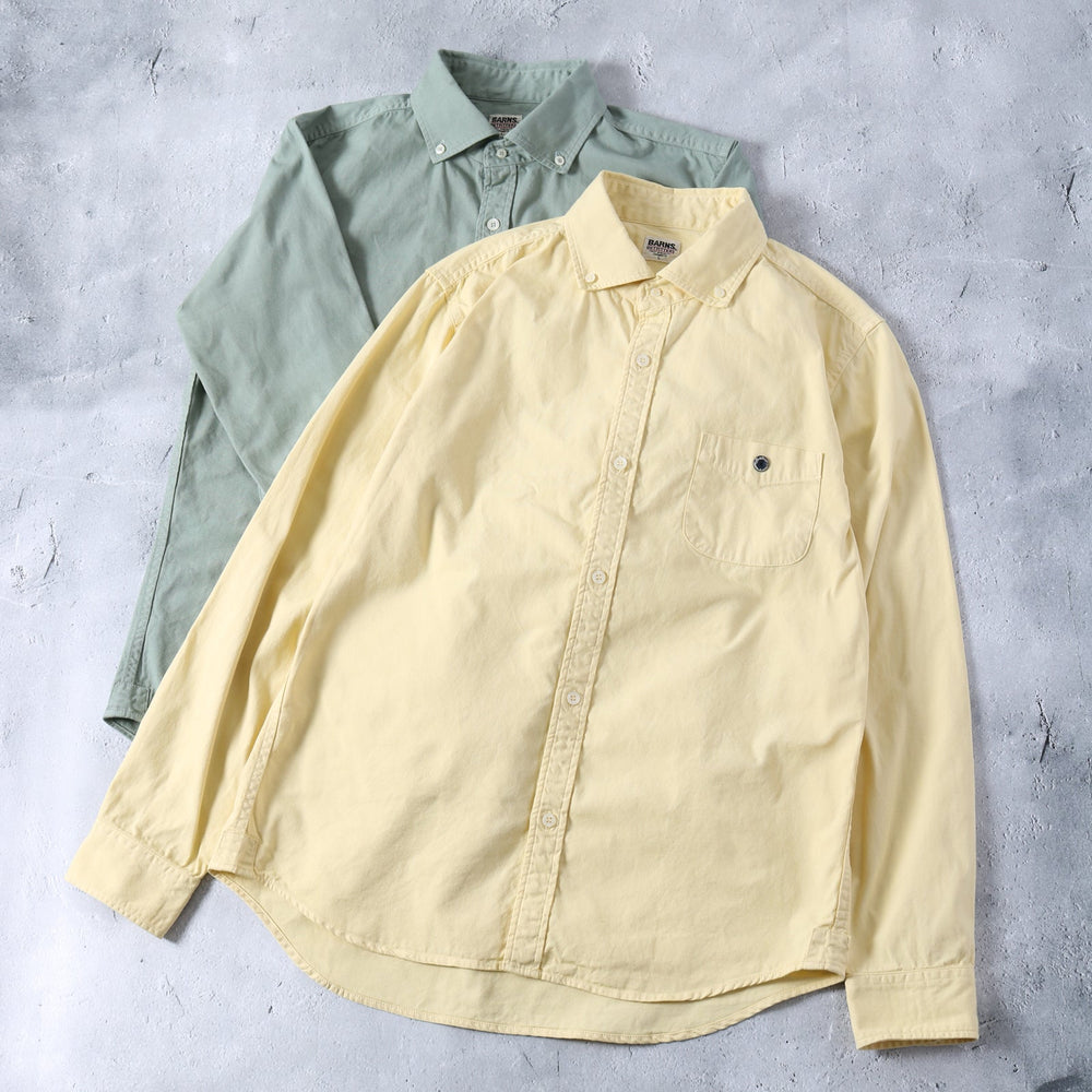 【Season Color】 Wide Spread Collar Oxford B.D Shirt BR-4965N