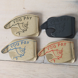 Button Works】You Pay Money Clip【Renewal】 BW-0185 – BARNS OUTFITTERS