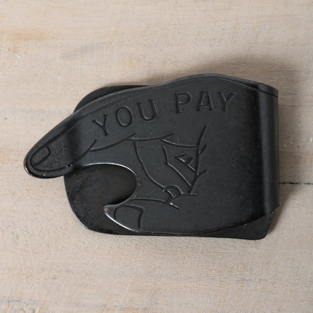 Button Works】You Pay Money Clip【Renewal】 BW-0185 – BARNS OUTFITTERS