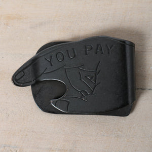BUTTON WORKS ×SD MONEY CLIP ブラック Button Works】You Pay Money Clip【Renewal】 BW-0185 – BARNS OUTFITTERS