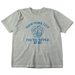 
                  
                    Load image into gallery viewer 【Pigment Dye】Tube S/S Print T-shirt【NYC Big Apple】BR-24245
                  
                
