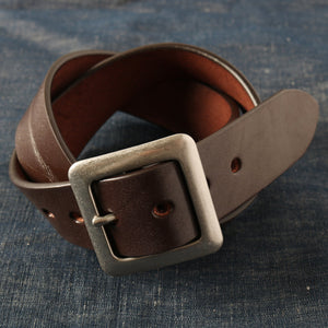 
                  
                    Load image into gallery viewer 【Tochigi leather】&amp;quot;STANDARD&amp;quot; Garrison Buckle 40mm Leather Belt LE-4342
                  
                