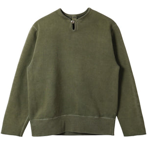 Button Works】30/7 COZUN 5￠coin Concho Sweatshirt【Pigment Dye