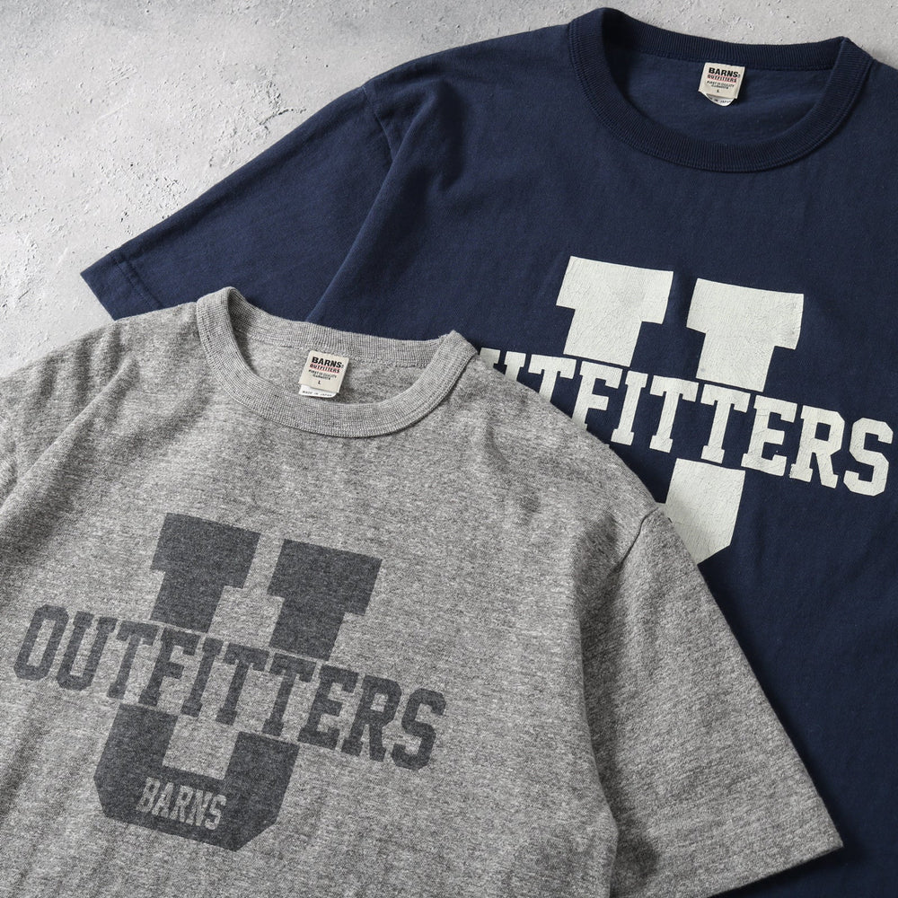 
                  
                    Load image into gallery viewer “STANDARD” TSURIAMI Crew Neck Print T-Shirt【BARNS Univ.】BR-25291
                  
                