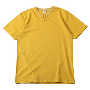 
                  
                    Load image into gallery viewer 【Season Color】“STANDARD” COZUN Skipper Neck T-shirt BR-8147
                  
                