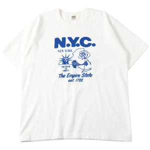 
                  
                    Load image into gallery viewer 【Pigment Dye】16/-BD Tube S/S Print T-shirt【NYC】BR-25252
                  
                