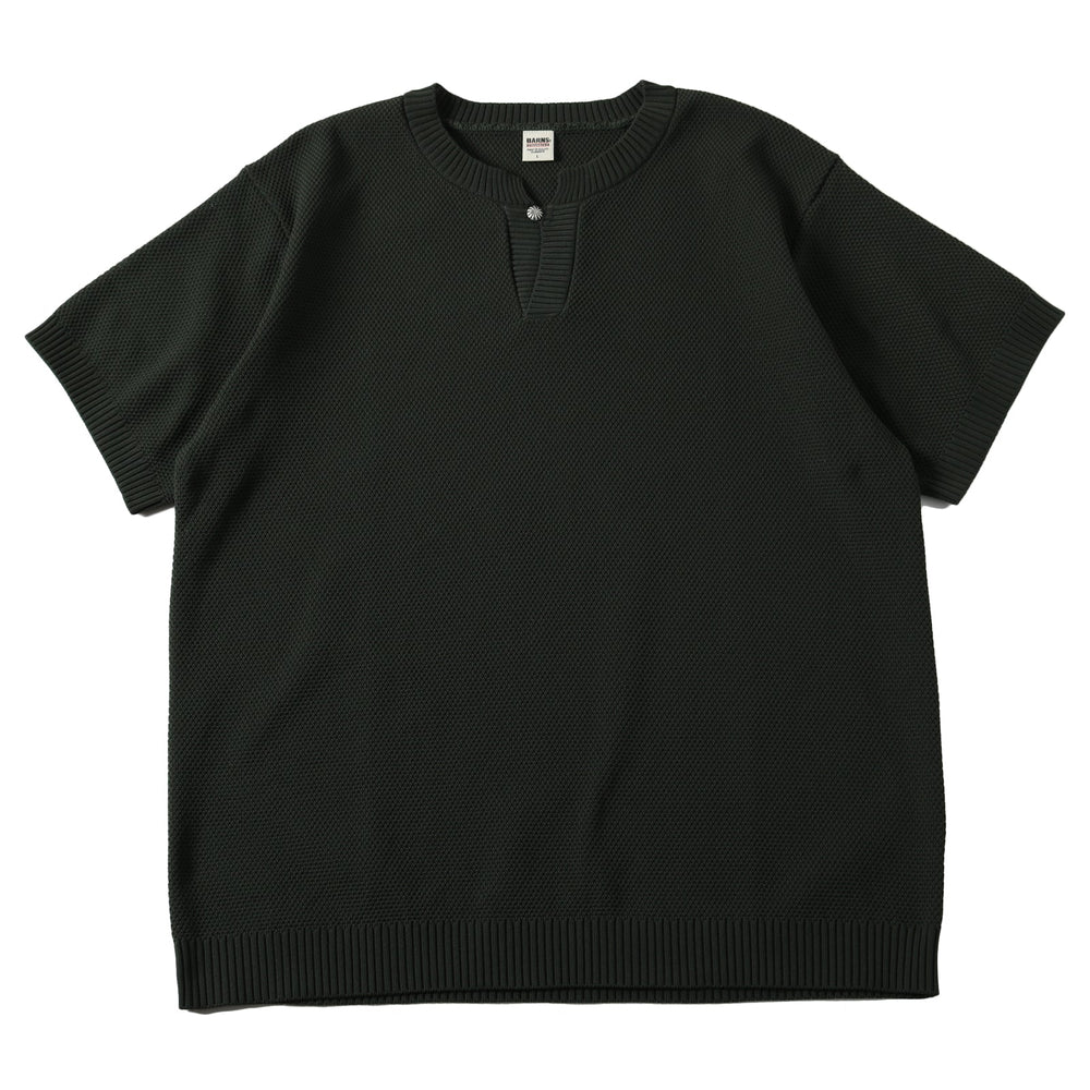 
                  
                    Load image into gallery viewer Keyneck Loose Fit Concho T-shirt【Amossa】BR-24221
                  
                