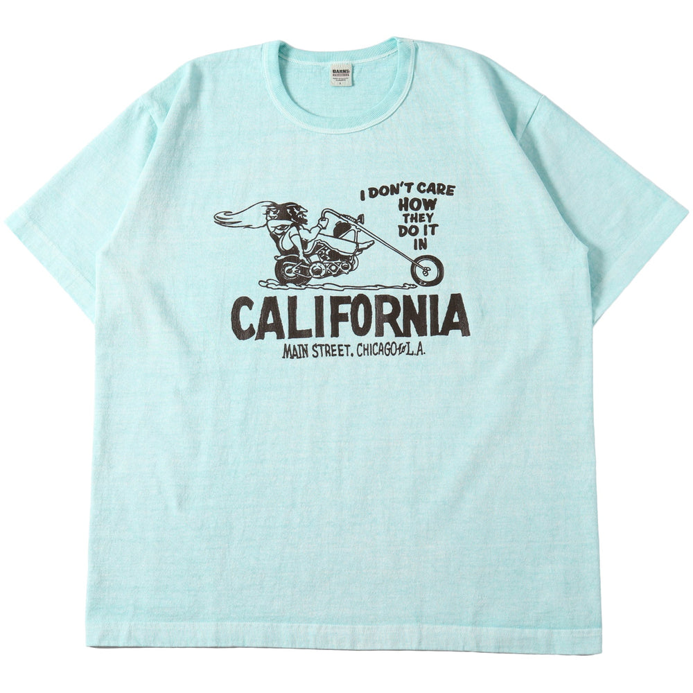 
                  
                    Load image into gallery viewer 【Pigment Dye】16/-BD Tube S/S Print T-shirt【CALIFORNIA】BR-25253
                  
                