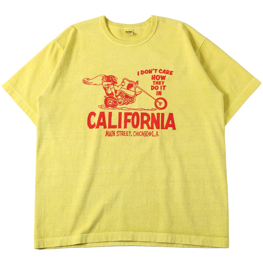 
                  
                    Load image into gallery viewer 【Pigment Dye】16/-BD Tube S/S Print T-shirt【CALIFORNIA】BR-25253
                  
                