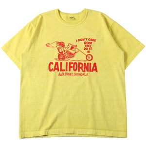 
                  
                    Load image into gallery viewer 【Pigment Dye】16/-BD Tube S/S Print T-shirt【CALIFORNIA】BR-25253
                  
                
