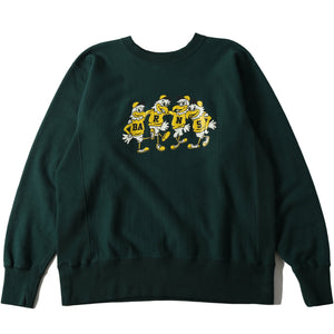 
                  
                    Load image into gallery viewer 10/7 90s Crewneck Sweatshirt 【BARNS Univ.】BR-24373
                  
                