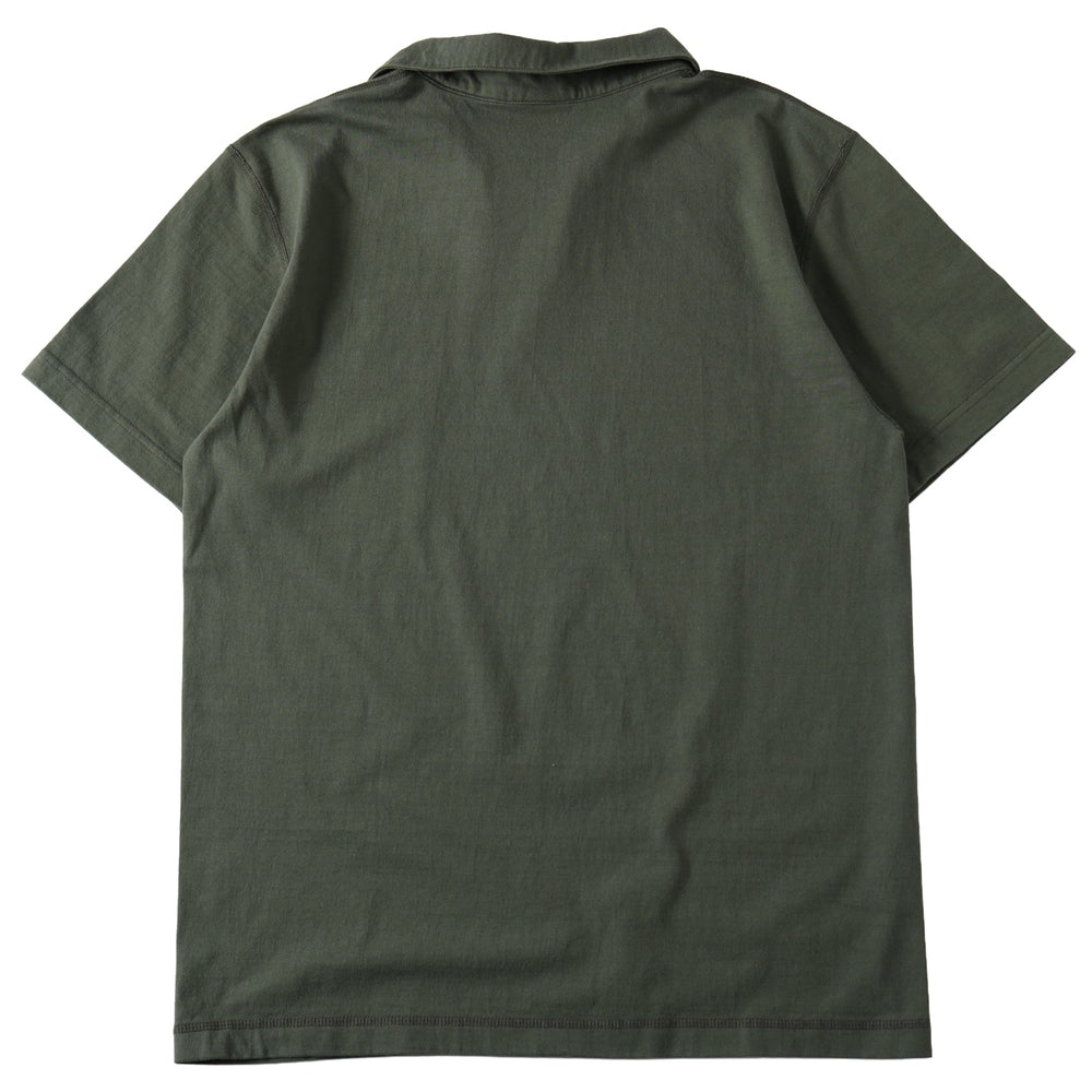 
                  
                    Load image into gallery viewer 【2025S/S Seasonal Color】“STANDARD” 14/- COZUN Skipper Neck Polo T-shirt BR-7100
                  
                