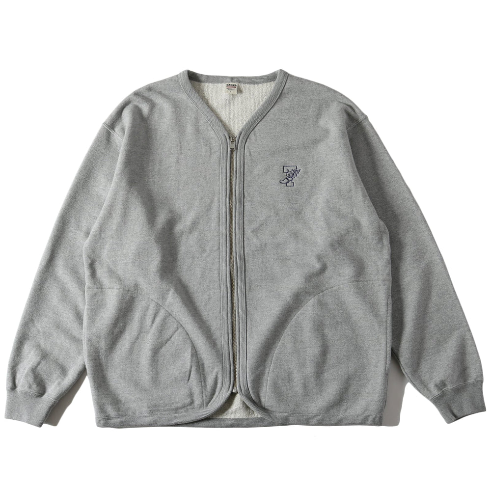 
                  
                    Load image into gallery viewer 10/7 90s Sweat Zip Cardigan 【Embroidery】BR-24376
                  
                