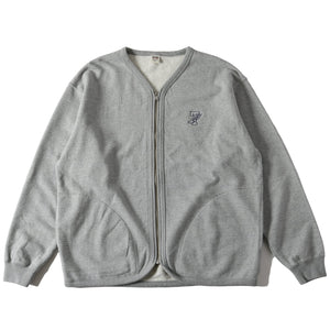 
                  
                    Load image into gallery viewer 10/7 90s Sweat Zip Cardigan 【Embroidery】BR-24376
                  
                