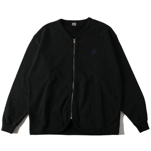 
                  
                    Load image into gallery viewer 10/7 90s Sweat Zip Cardigan 【Embroidery】BR-24376
                  
                