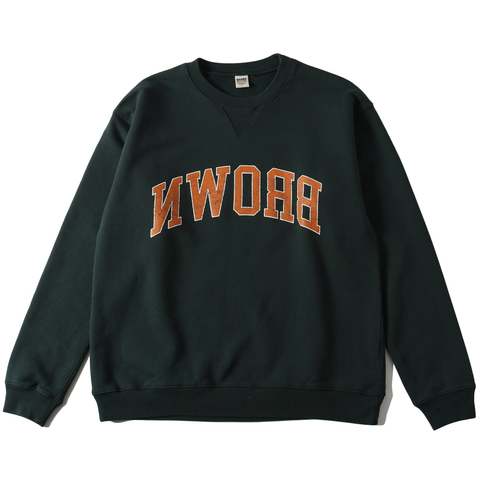 90s Easy Fit Sweatshirt【BROWN】BR-24380 – BARNS OUTFITTERS