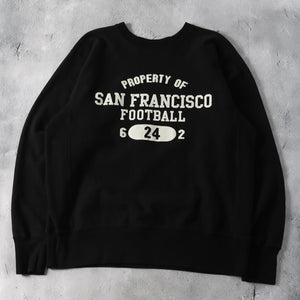 
                  
                    Load image into gallery viewer 10/7 90s Crewneck Sweatshirt 【SF Football】BR-24374
                  
                