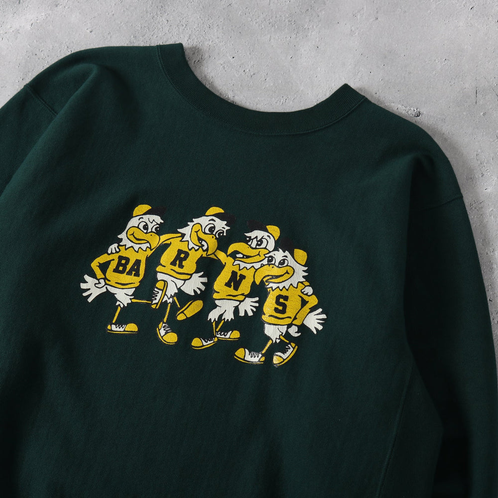 
                  
                    Load image into gallery viewer 10/7 90s Crewneck Sweatshirt 【BARNS Univ.】BR-24373
                  
                