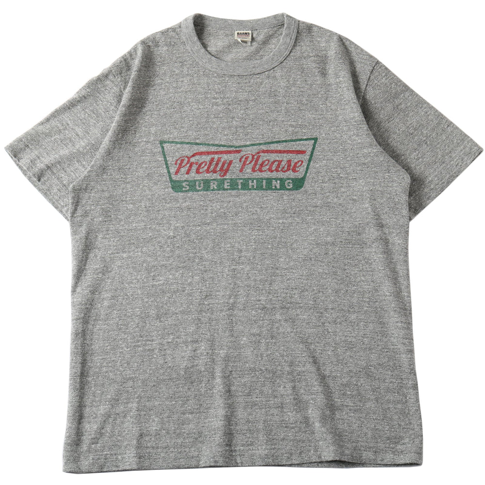
                  
                    Load image into gallery viewer “STANDARD” TSURIAMI Crew Neck Print T-Shirt【Pretty Please】BR-25003
                  
                