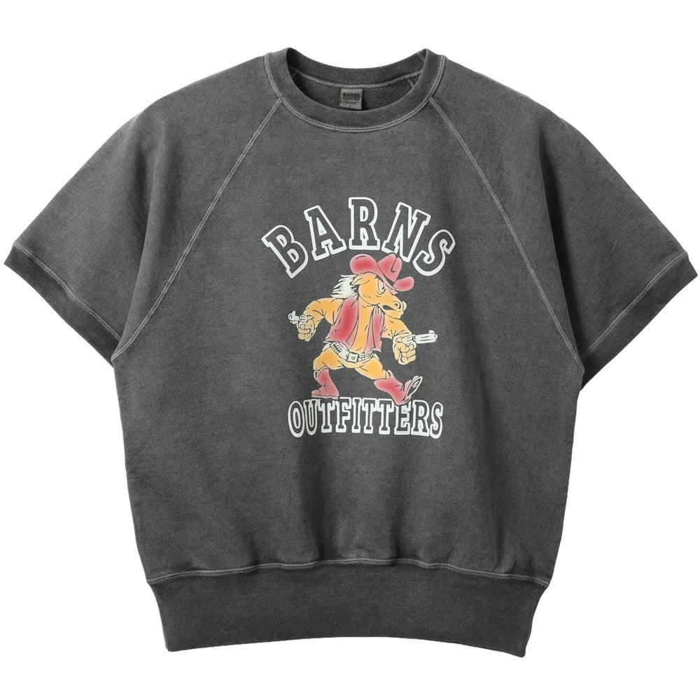 Pigment Dye】90's S/S Sweatshirt【Horse Cowboy】BR-26114 – BARNS