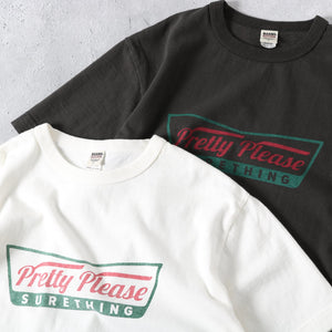 
                  
                    Load image into gallery viewer “STANDARD” TSURIAMI Crew Neck Print T-Shirt【Pretty Please】BR-25003
                  
                