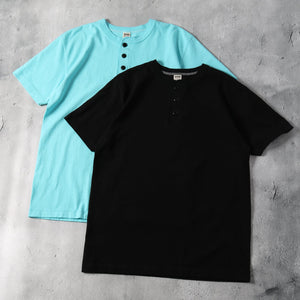 
                  
                    Load image into gallery viewer 【Season Color】“STANDARD” COZUN Henry Neck T-Shirt BR-8146【Part2】
                  
                