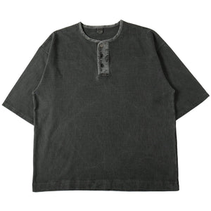 
                  
                    Load image into gallery viewer 【BIG COZUN】14/- COZUN Native Concho Work Henley Neck T-Shirt【Button Works】BR-25207
                  
                
