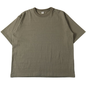 
                  
                    Load image into gallery viewer 10/- Heavyweight Crossover Neck S/S T-shirt【Solid Color】BR-25216
                  
                