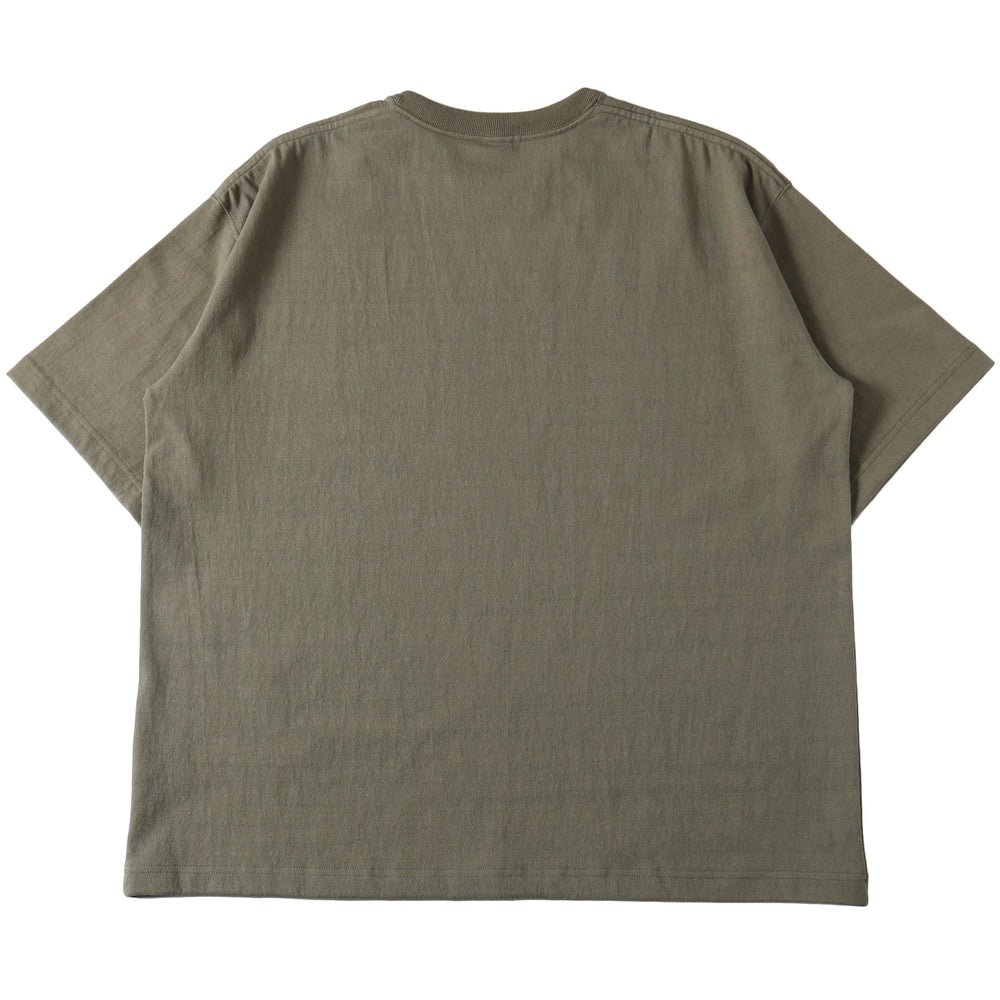 
                  
                    Load image into gallery viewer 10/- Heavyweight Crossover Neck S/S T-shirt【Solid Color】BR-25216
                  
                
