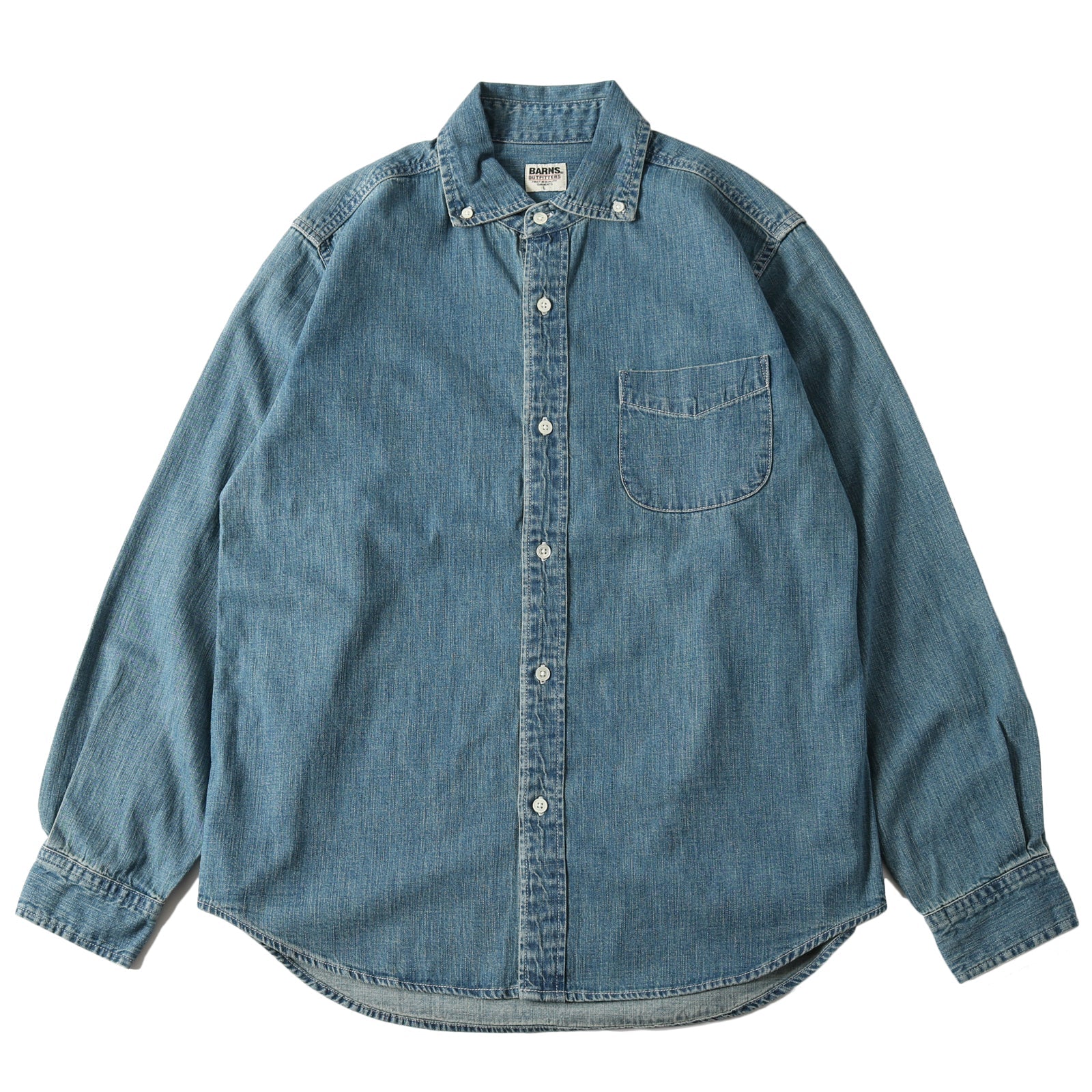 HOLIDAY（ホリデイ）の「PURITAN COLLAR DENIM SHIRT (O.WASH