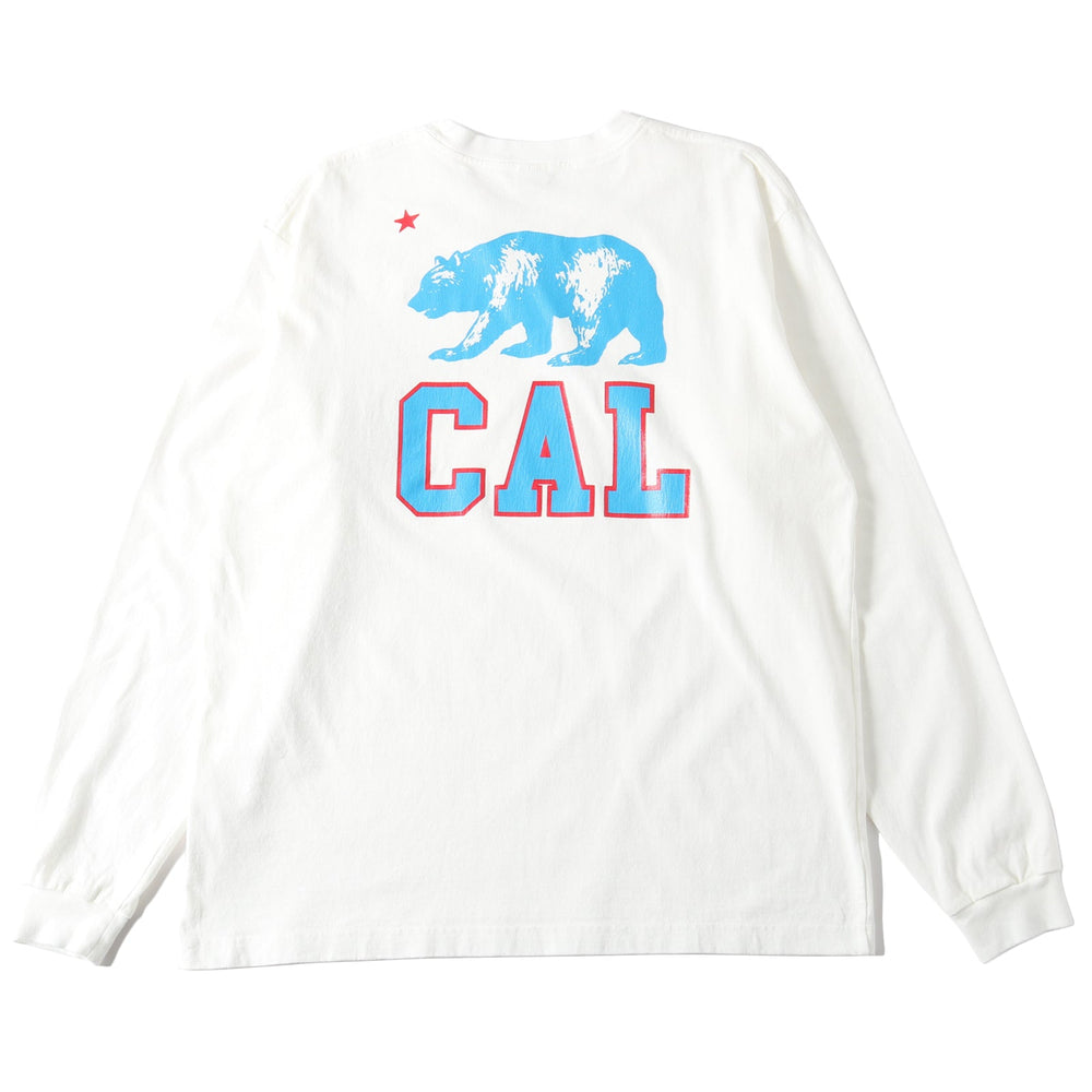 
                  
                    Load image into gallery viewer 【Official website pre-sale】16/- All Time Print L/S T-shirt【Cal Bear】BR-24493
                  
                