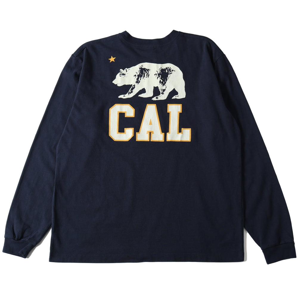 
                  
                    Load image into gallery viewer 【Official website pre-sale】16/- All Time Print L/S T-shirt【Cal Bear】BR-24493
                  
                